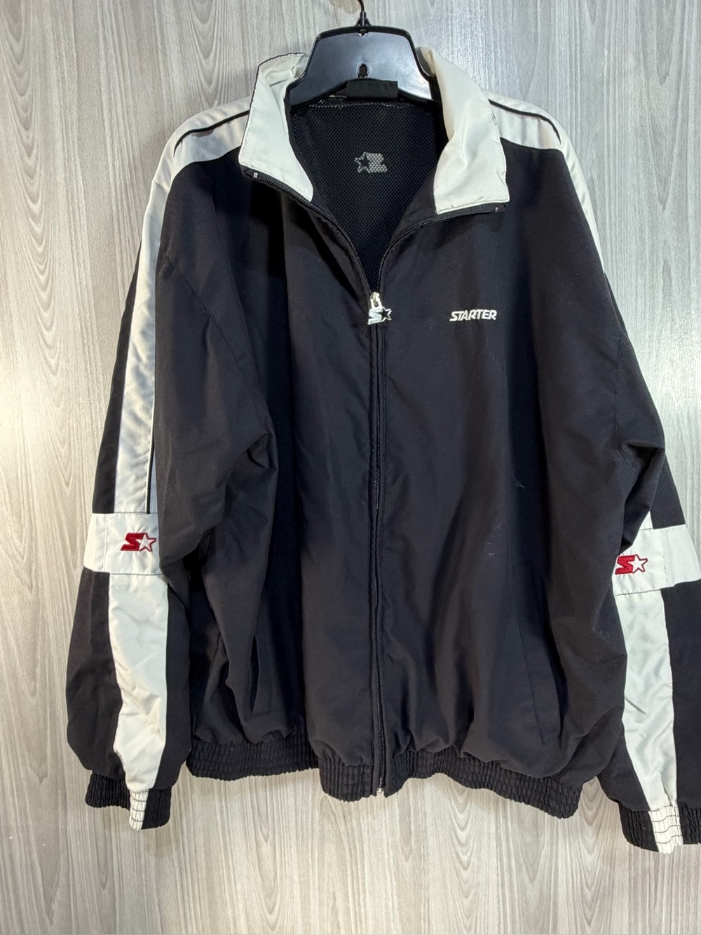 Vintage 90s Starter Full Zip Windbreaker Track Jacket & Pants Set Size L Men’s